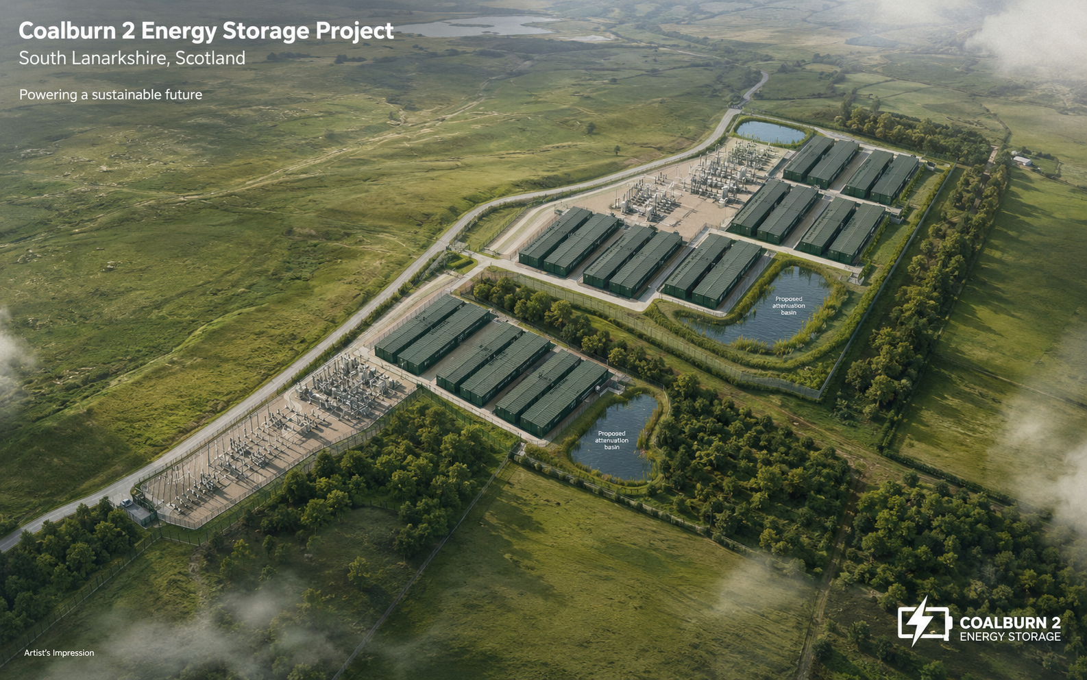 Coalburn 2 BESS — grid-scale battery energy storage site
