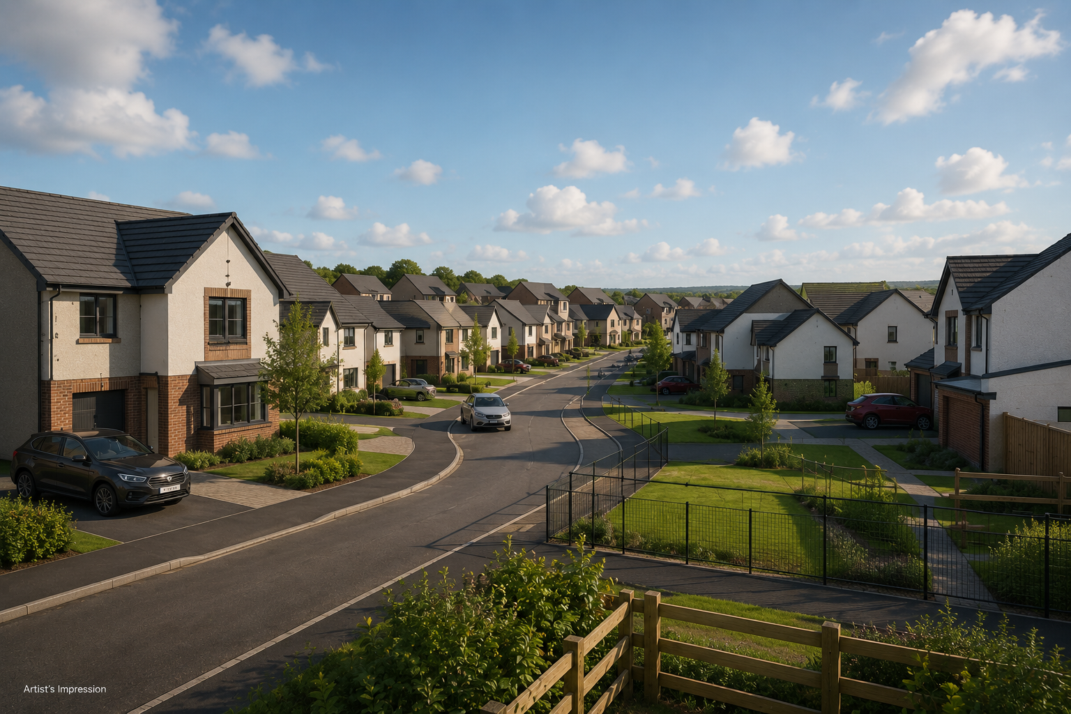 Irvine Family Housing — 126-dwelling new-build development