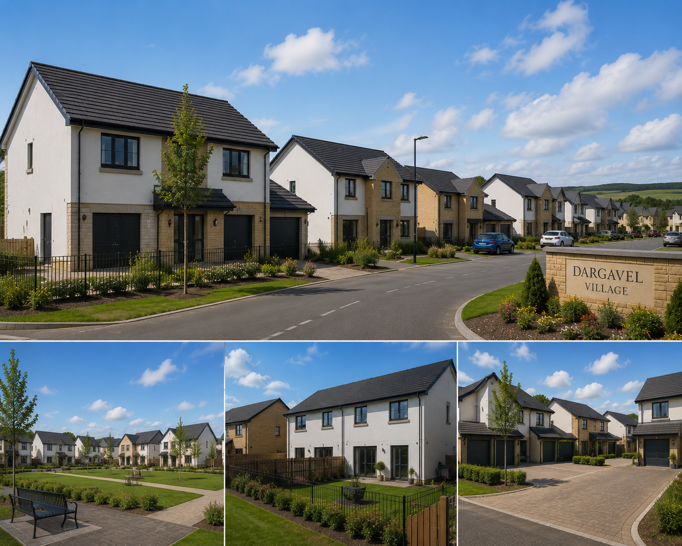 Dargavel Village — multi-phase family housing development